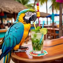 Coctel con perico en El Perico Crudo