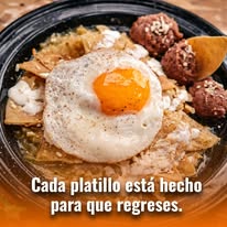 Platillo con huevo