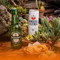 Cerveza con logo El Perico Crudo